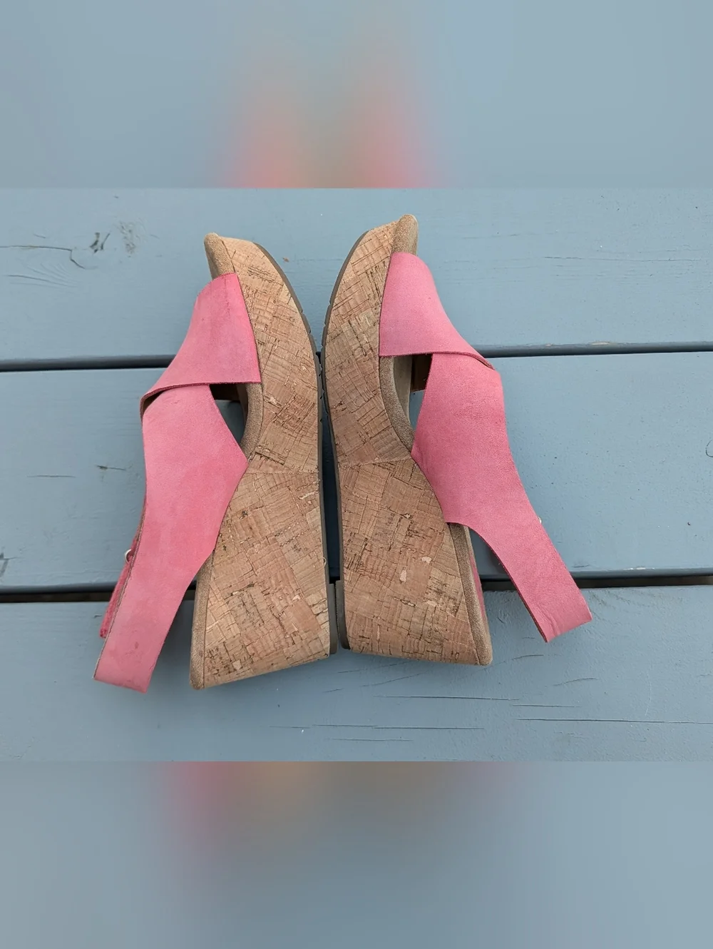 Clarks Women’s Pink Slingback SandaL Sz 8.5